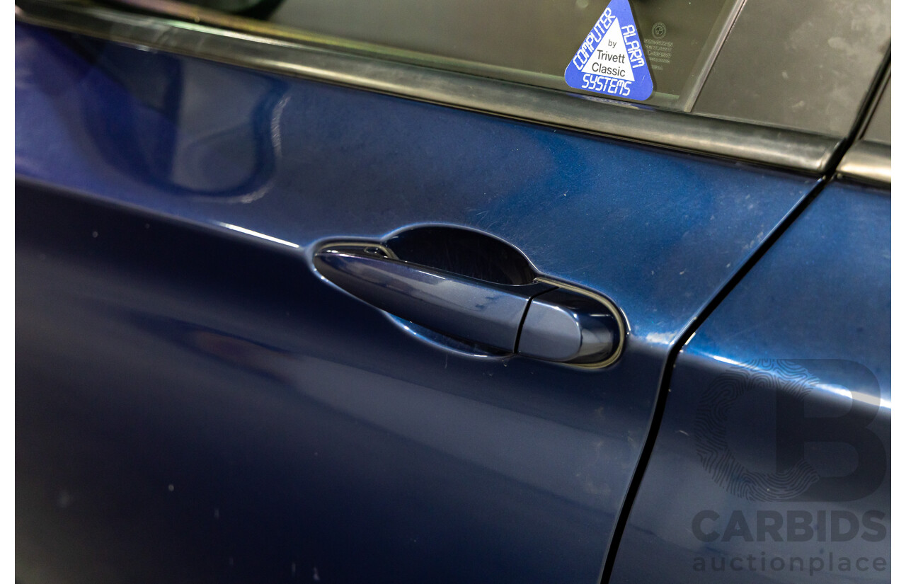 12/2011 BMW X3 Xdrive 20d (AWD) F25 4d Wagon Deep Sea Blue Metallic Turbo Diesel 2.0L