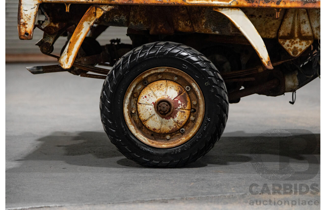 09/1975 Honda TN-V Deluxe TN360 2d Cab Chassis Kei Truck White 354cc 0.4L