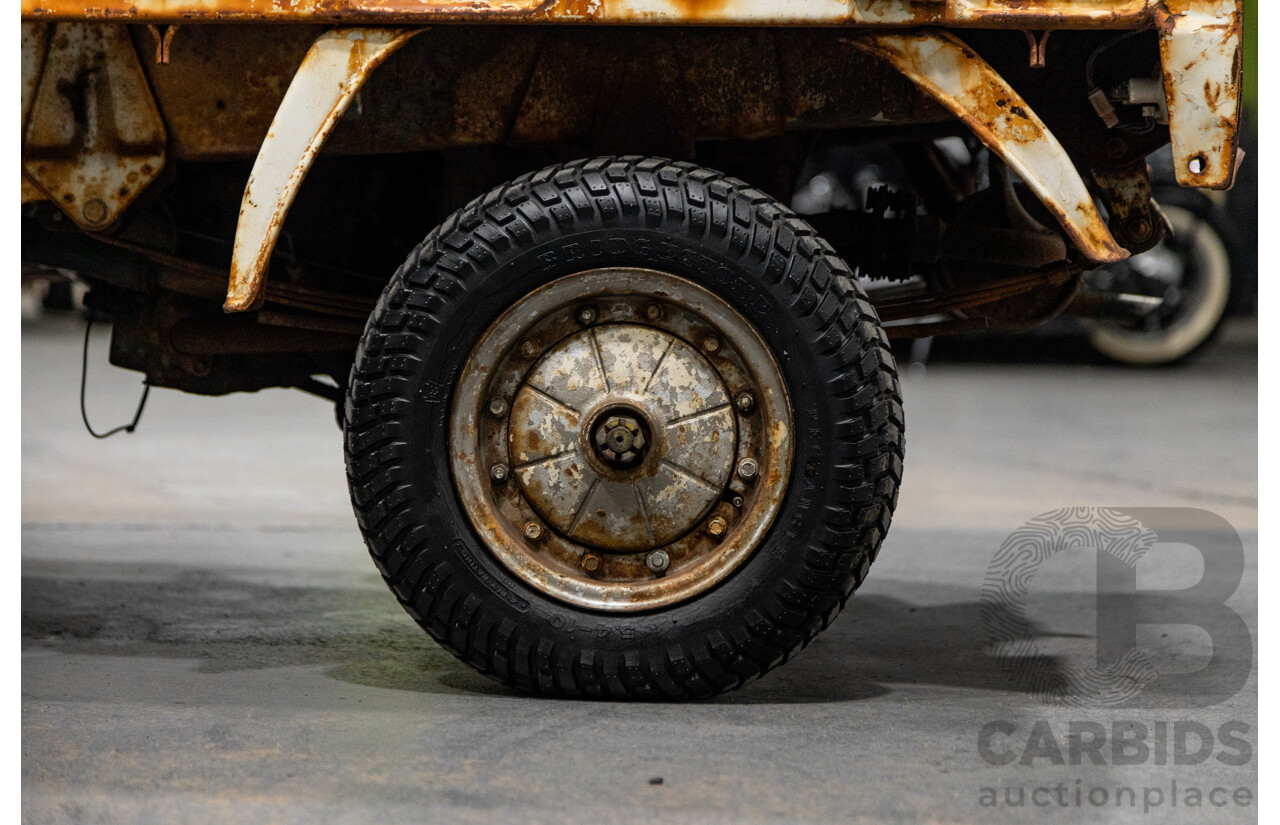 09/1975 Honda TN-V Deluxe TN360 2d Cab Chassis Kei Truck White 354cc 0.4L