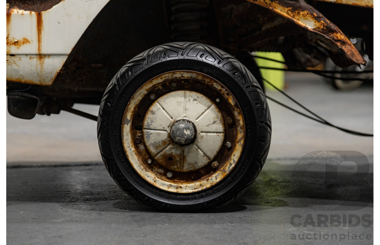 09/1975 Honda TN-V Deluxe TN360 2d Cab Chassis Kei Truck White 354cc 0.4L