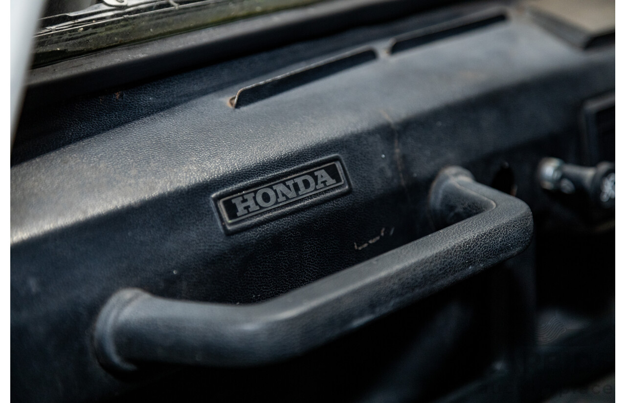 09/1975 Honda TN-V Deluxe TN360 2d Cab Chassis Kei Truck White 354cc 0.4L