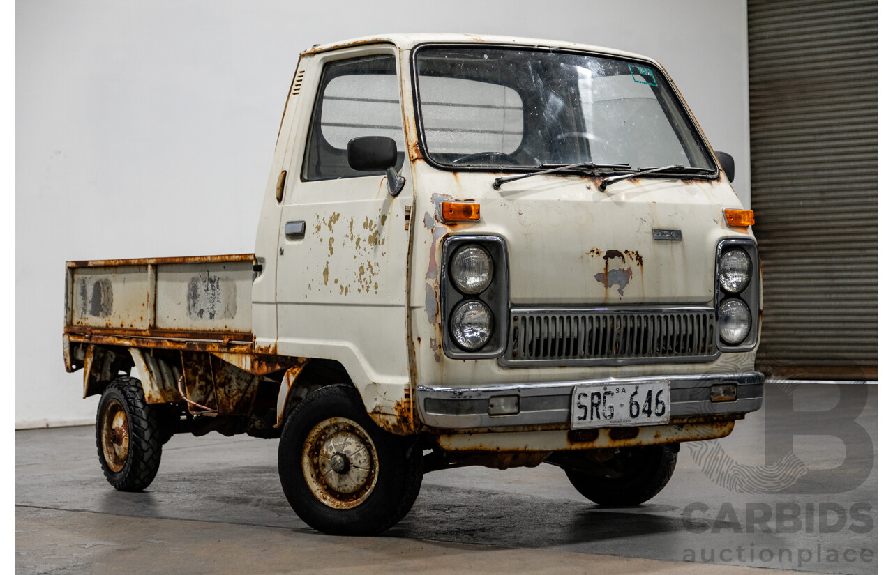 09/1975 Honda TN-V Deluxe TN360 2d Cab Chassis Kei Truck White 354cc 0.4L