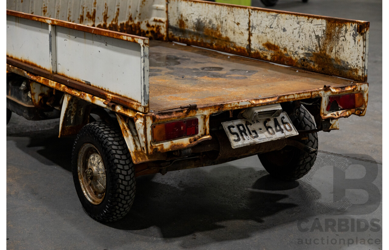 09/1975 Honda TN-V Deluxe TN360 2d Cab Chassis Kei Truck White 354cc 0.4L