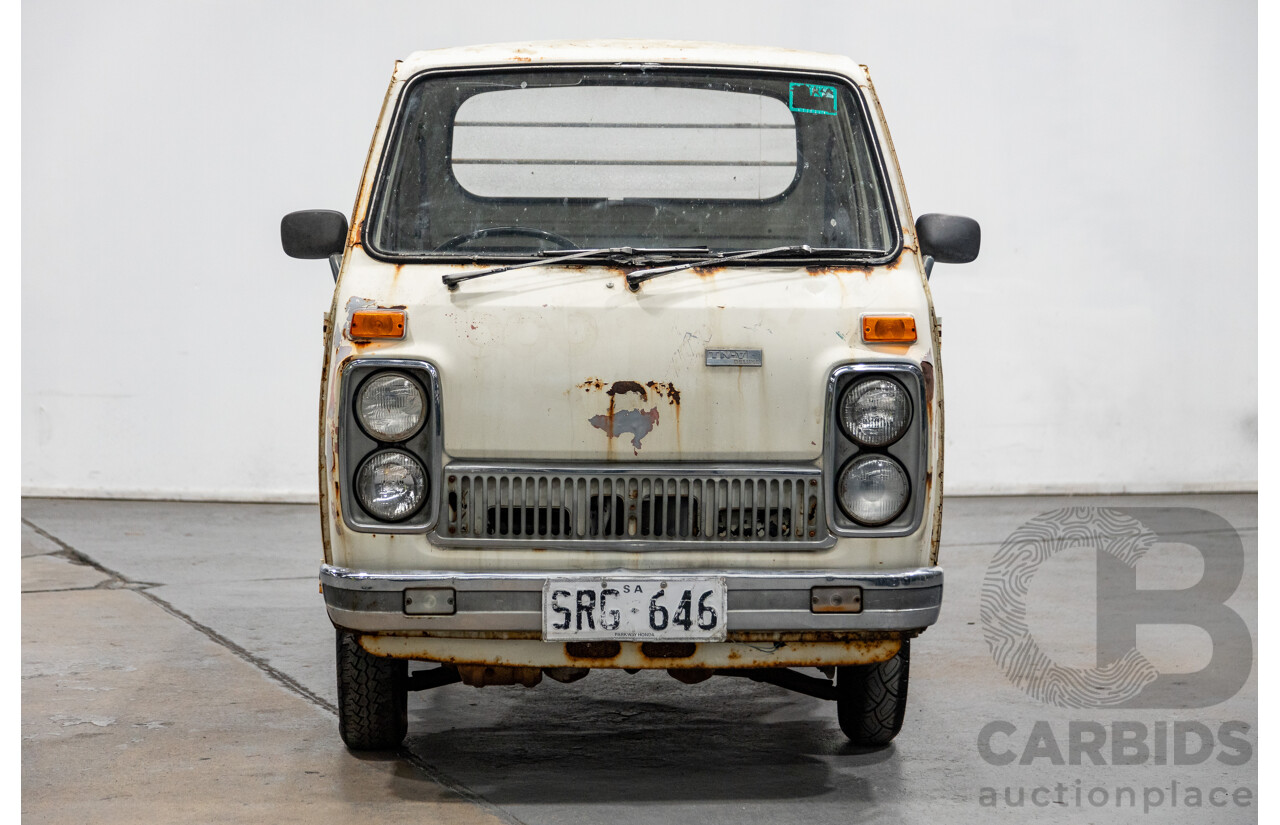 09/1975 Honda TN-V Deluxe TN360 2d Cab Chassis Kei Truck White 354cc 0.4L