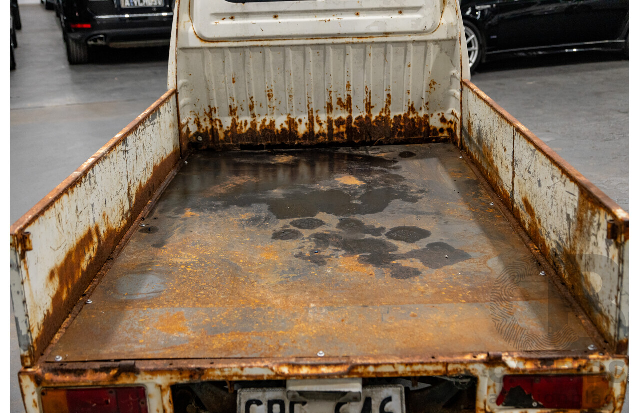 09/1975 Honda TN-V Deluxe TN360 2d Cab Chassis Kei Truck White 354cc 0.4L