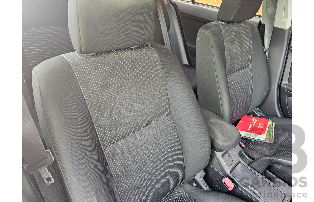 12/2009 Mitsubishi Lancer RX Sportback CJ MY10 5d Hatchback Blue 2.0L