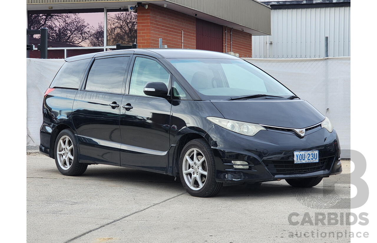 6/2007 Imported and modified Toyota Estima Welcab CamperVan ACR50 4d Wagon Black 2.4L