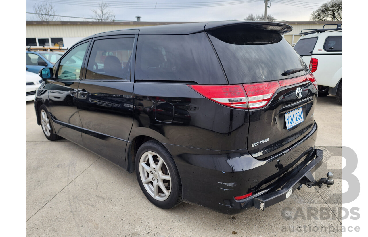 6/2007 Imported and modified Toyota Estima Welcab CamperVan ACR50 4d Wagon Black 2.4L