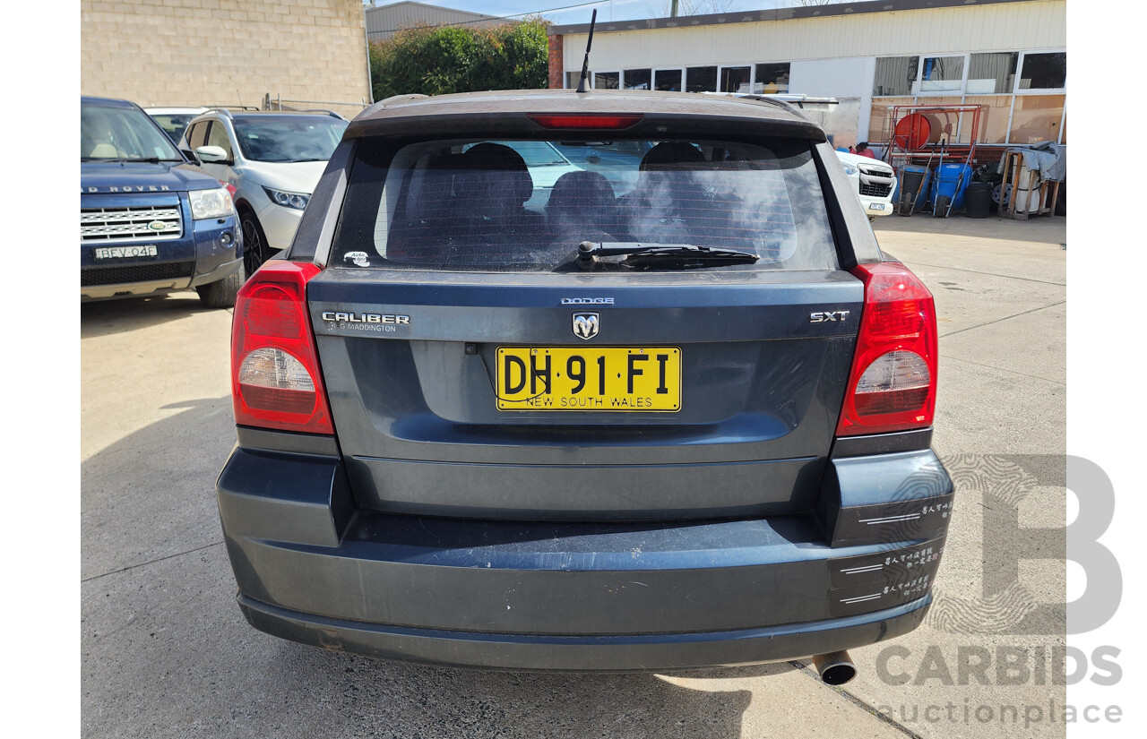 1/2008 Dodge Caliber SXT PM 5d Hatchback Blue 2.0L