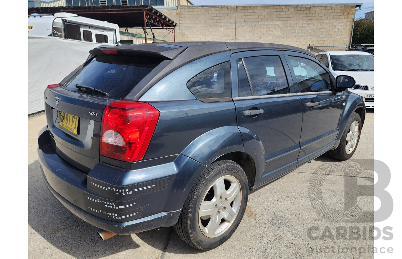 1/2008 Dodge Caliber SXT PM 5d Hatchback Blue 2.0L