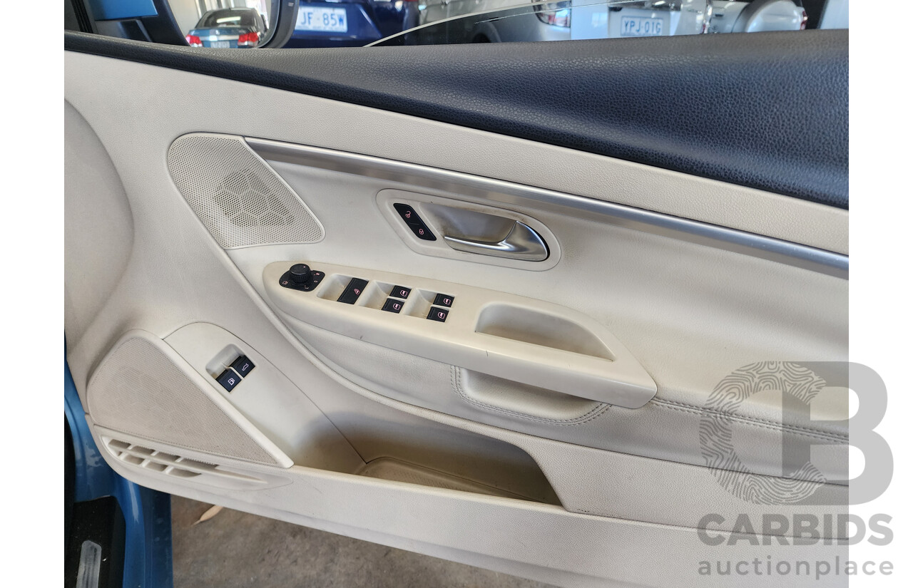 9/2009 Volkswagen EOS 147 TSI 1F MY09 UPGRADE 2d Convertible Blue 2.0L