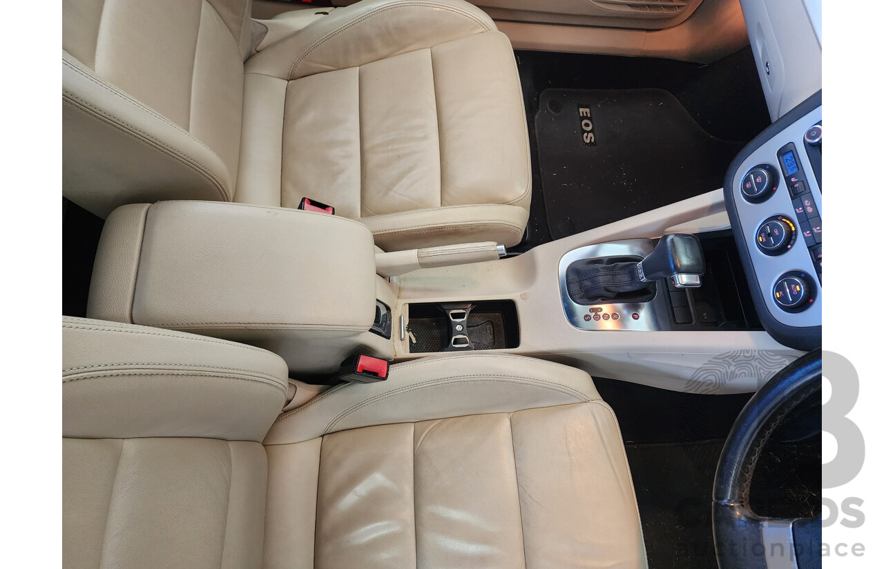 9/2009 Volkswagen EOS 147 TSI 1F MY09 UPGRADE 2d Convertible Blue 2.0L