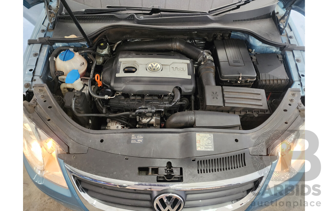 9/2009 Volkswagen EOS 147 TSI 1F MY09 UPGRADE 2d Convertible Blue 2.0L