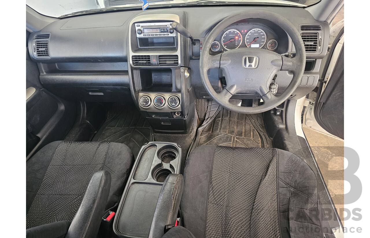 11/2002 Honda CRV (4x4) MY02 4d Wagon White 2.4L
