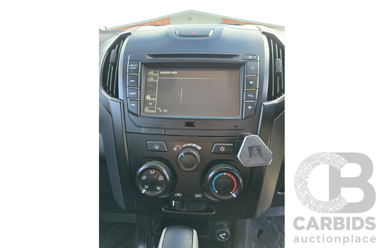 4/2017 Isuzu D-Max SX Hi-Ride TF MY17 Space Cab Utility White Turbo Diesel 3.0L