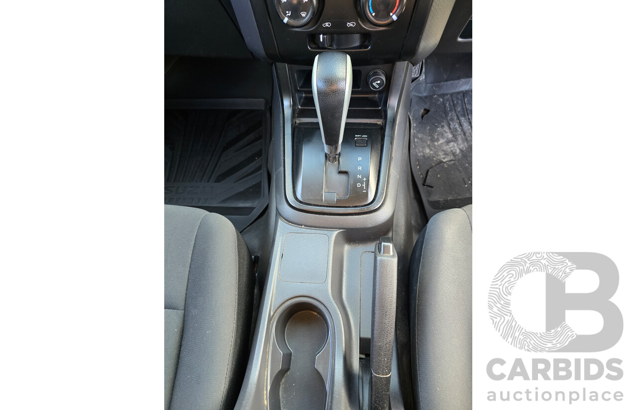 4/2017 Isuzu D-Max SX Hi-Ride TF MY17 Space Cab Utility White Turbo Diesel 3.0L