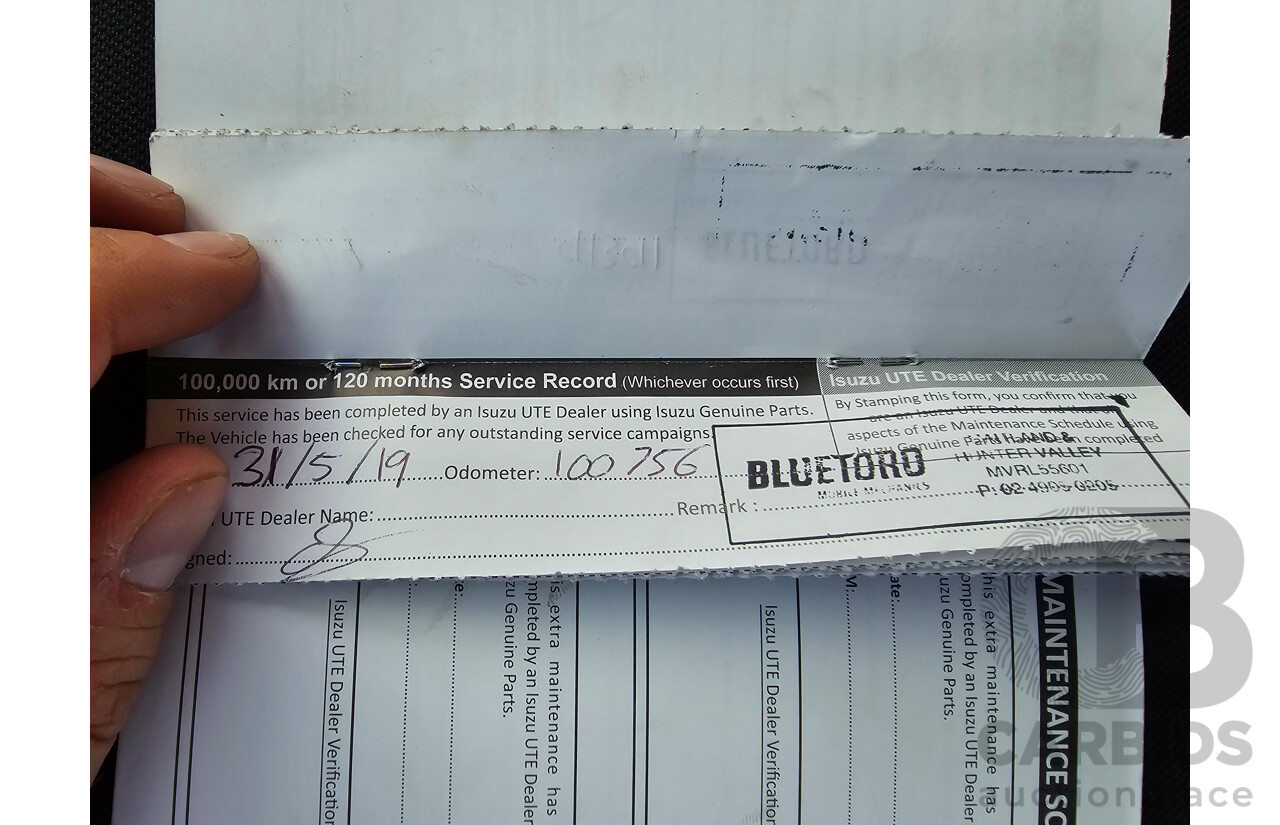 4/2017 Isuzu D-Max SX Hi-Ride TF MY17 Space Cab Utility White Turbo Diesel 3.0L