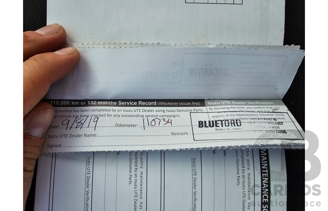 4/2017 Isuzu D-Max SX Hi-Ride TF MY17 Space Cab Utility White Turbo Diesel 3.0L