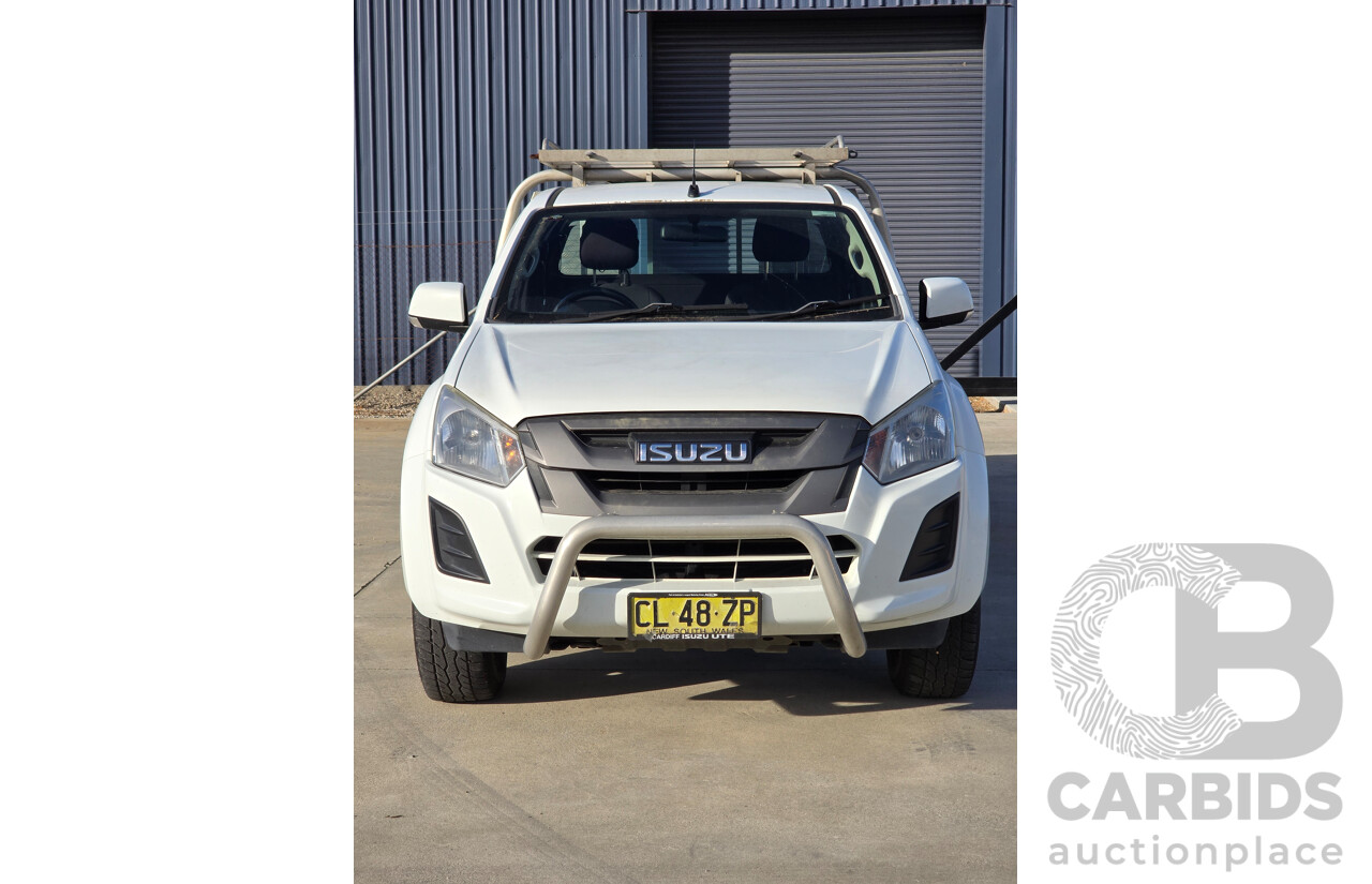 4/2017 Isuzu D-Max SX Hi-Ride TF MY17 Space Cab Utility White Turbo Diesel 3.0L