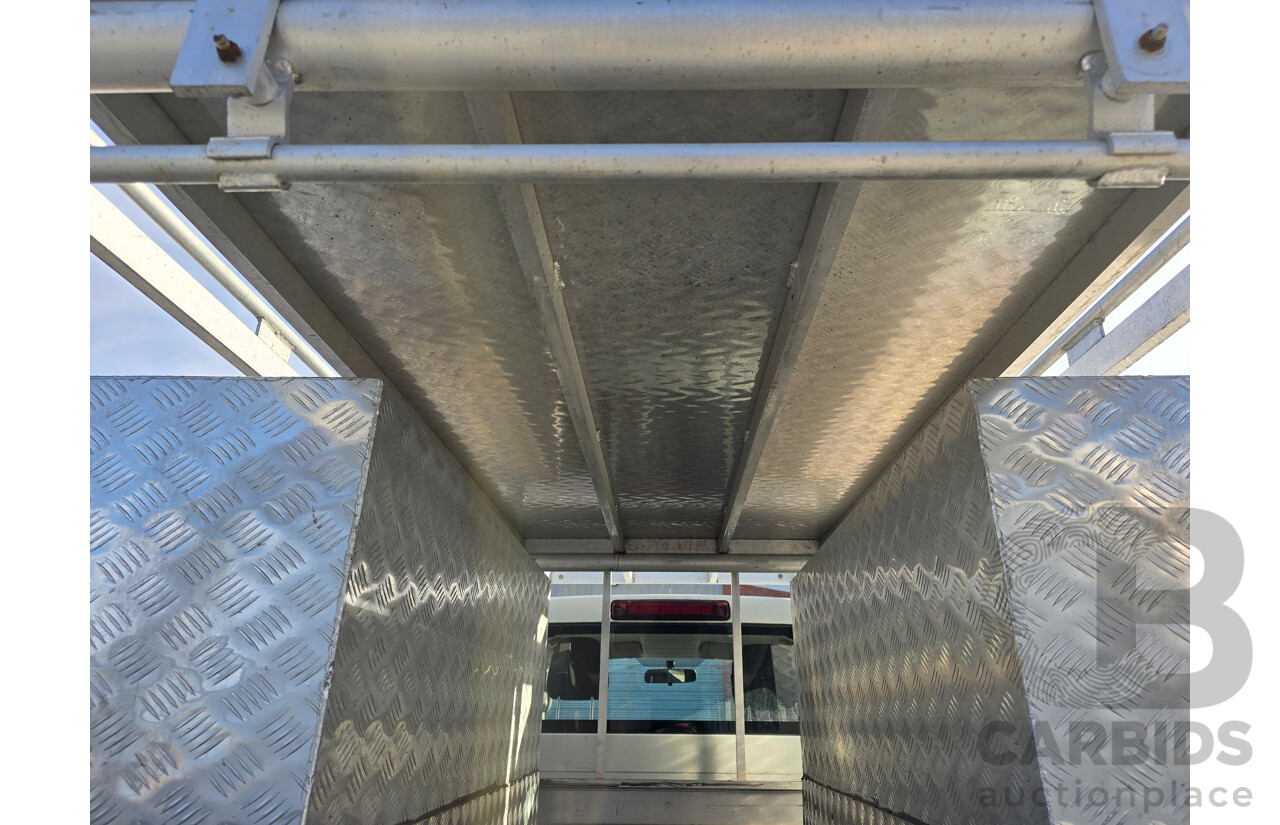 4/2017 Isuzu D-Max SX Hi-Ride TF MY17 Space Cab Utility White Turbo Diesel 3.0L