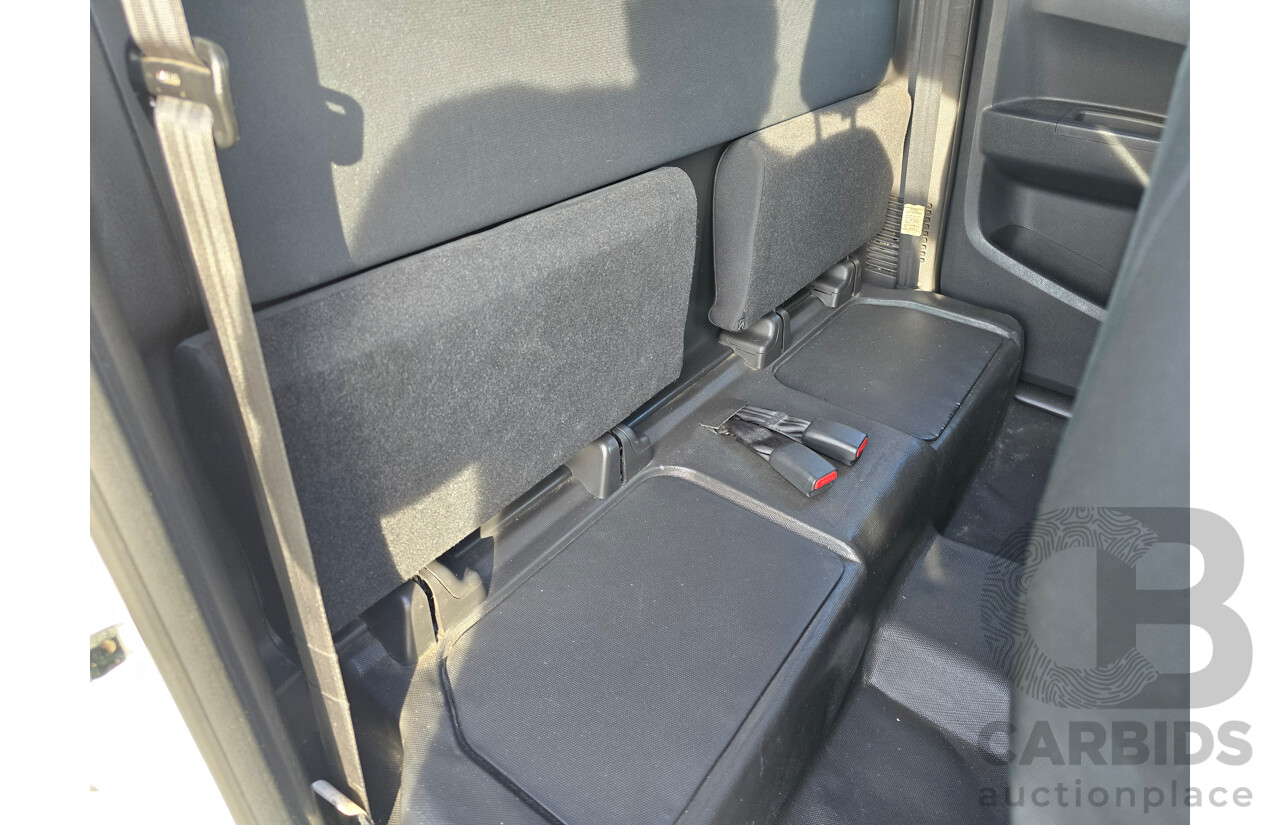 4/2017 Isuzu D-Max SX Hi-Ride TF MY17 Space Cab Utility White Turbo Diesel 3.0L