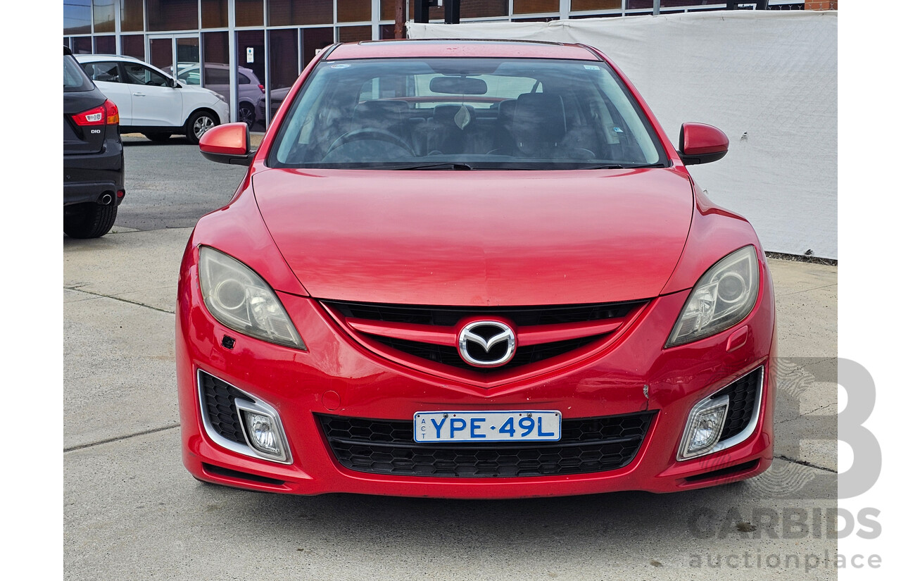 1/2008 Mazda Mazda6 Luxury Sports GH 5d Hatchback Red 2.5L