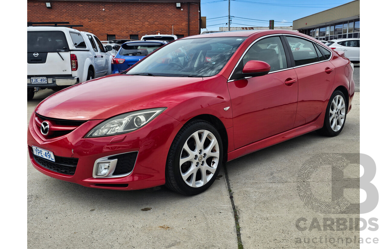 1/2008 Mazda Mazda6 Luxury Sports GH 5d Hatchback Red 2.5L