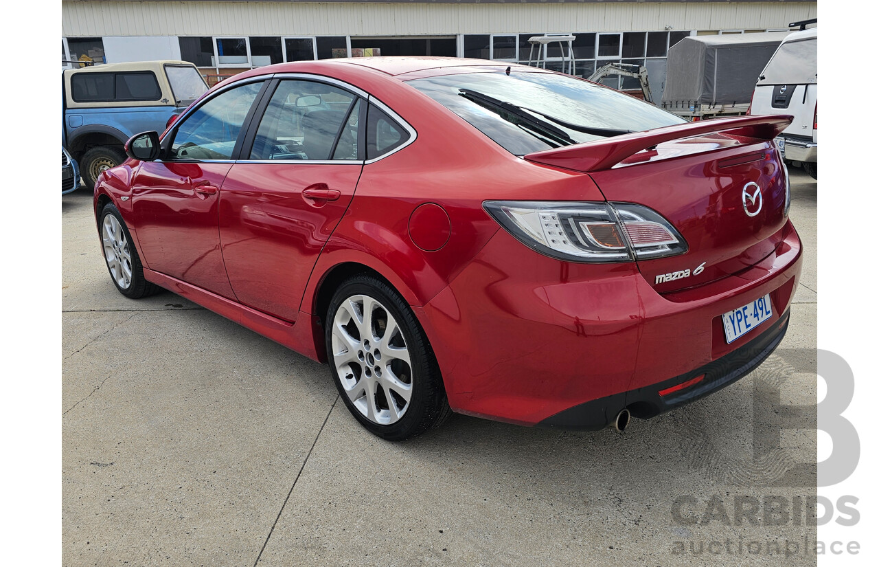 1/2008 Mazda Mazda6 Luxury Sports GH 5d Hatchback Red 2.5L