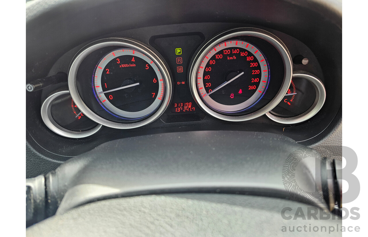 1/2008 Mazda Mazda6 Luxury Sports GH 5d Hatchback Red 2.5L