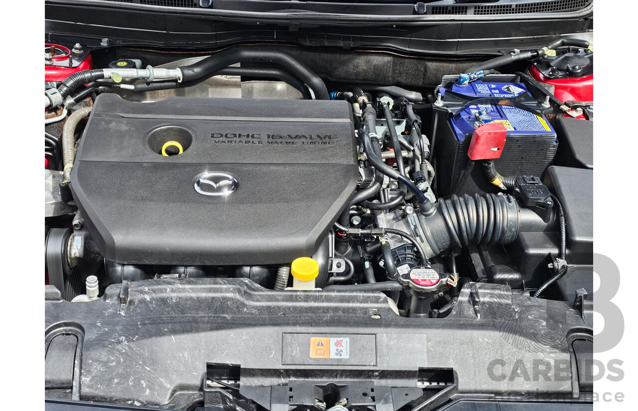 1/2008 Mazda Mazda6 Luxury Sports GH 5d Hatchback Red 2.5L