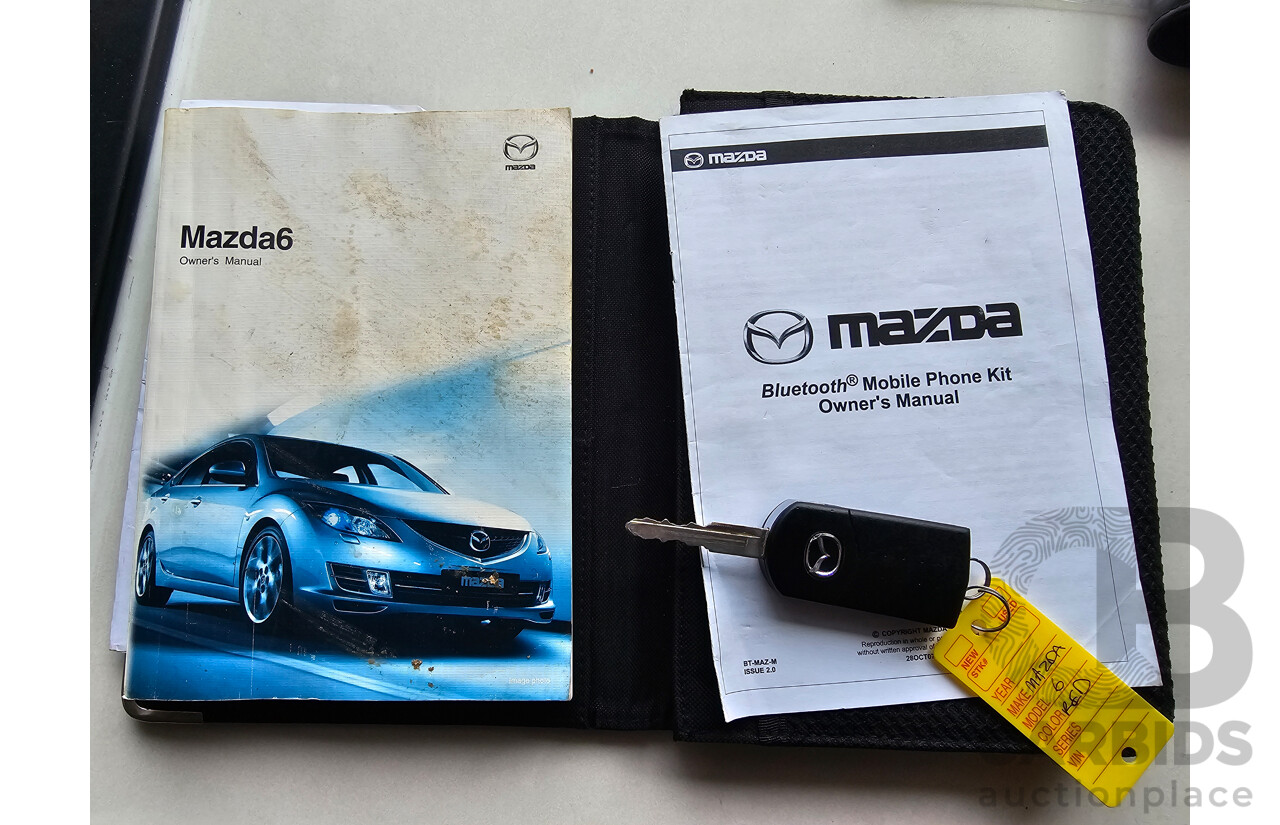 1/2008 Mazda Mazda6 Luxury Sports GH 5d Hatchback Red 2.5L