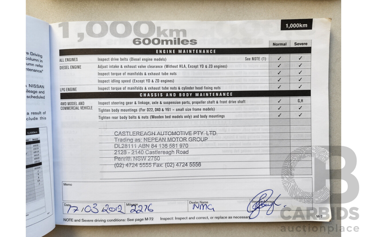 11/2011 Nissan Micra ST K13 5d Hatchback Black 1.2L