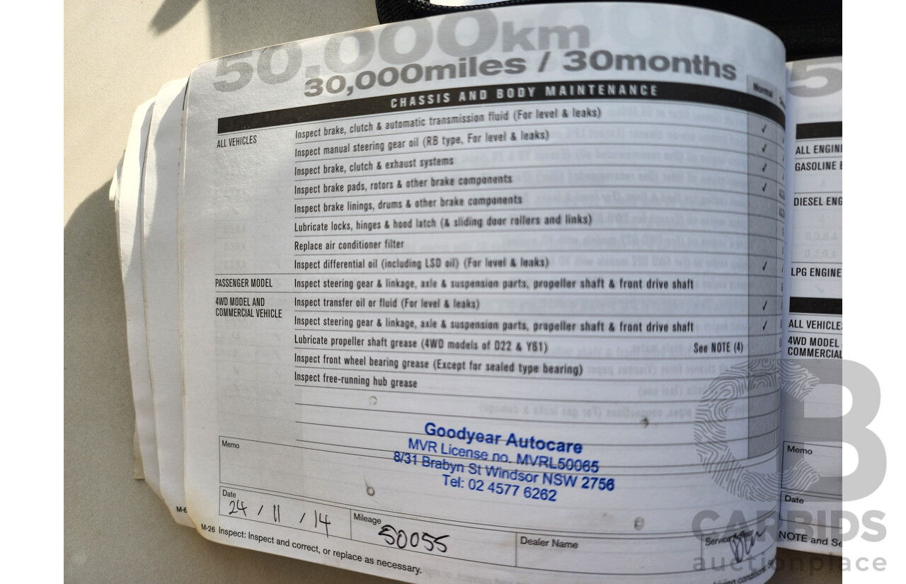 11/2011 Nissan Micra ST K13 5d Hatchback Black 1.2L