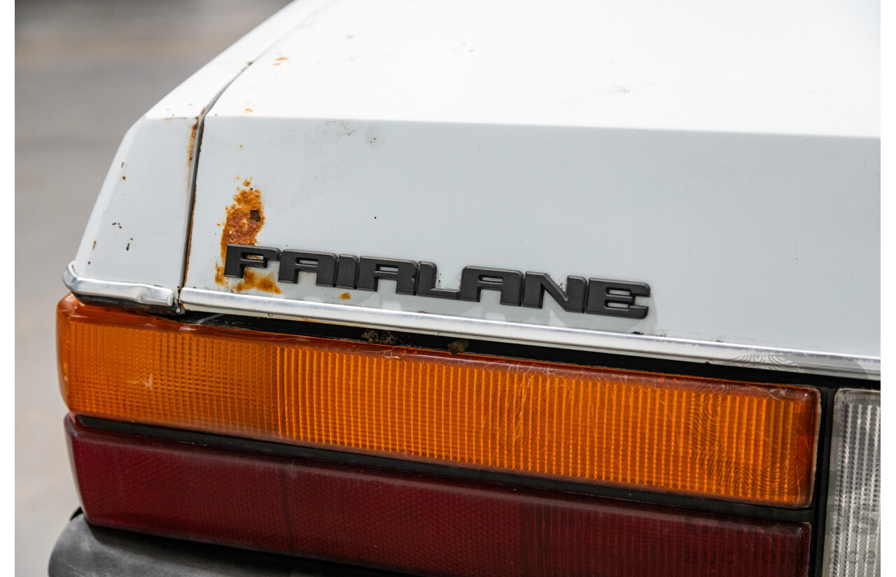 11/1985 Ford Fairlane ZL 4d Sedan White 4.1L