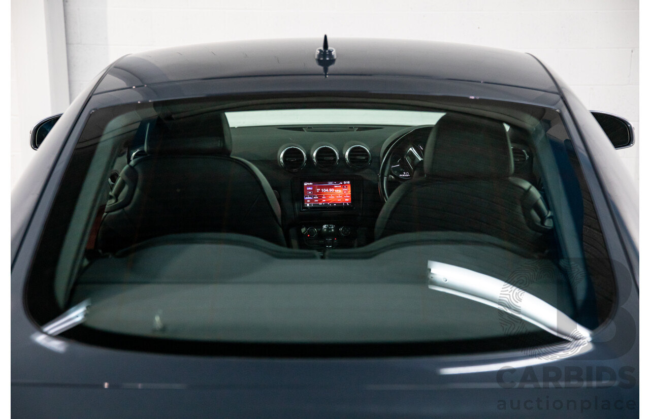 8/2009 Audi TT S 2.0 TFSI Quattro (AWD) 8J 2d Coupe Dolphin Grey Turbo 2.0L