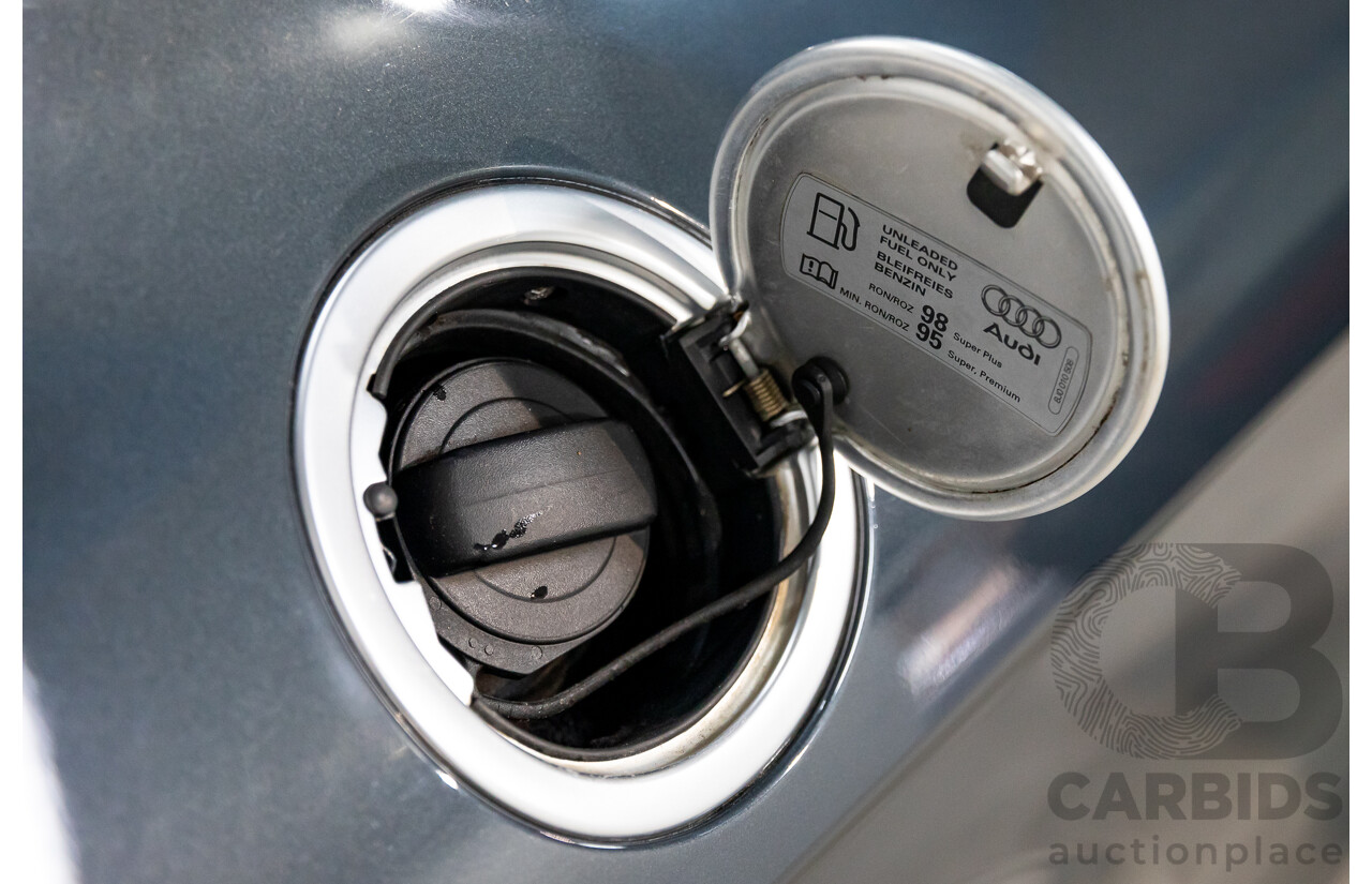 8/2009 Audi TT S 2.0 TFSI Quattro (AWD) 8J 2d Coupe Dolphin Grey Turbo 2.0L