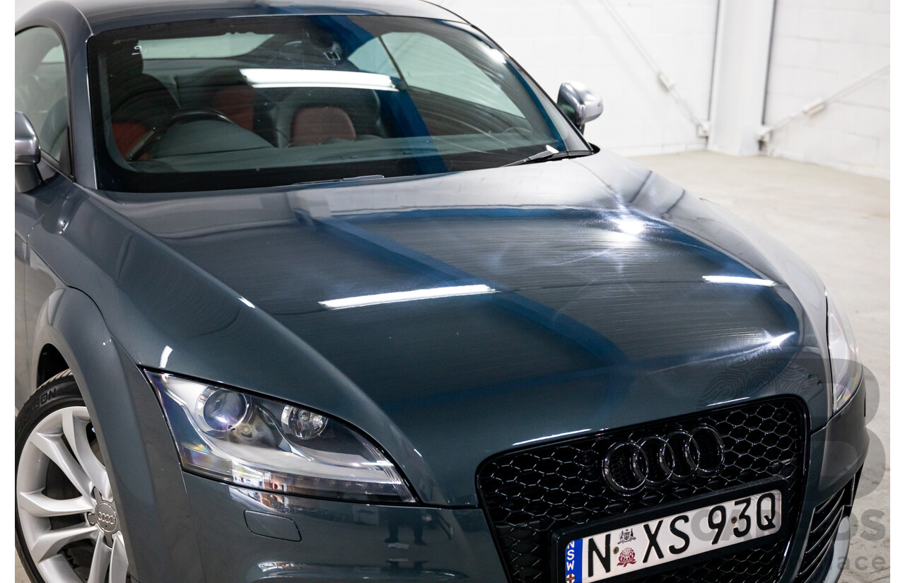 8/2009 Audi TT S 2.0 TFSI Quattro (AWD) 8J 2d Coupe Dolphin Grey Turbo 2.0L