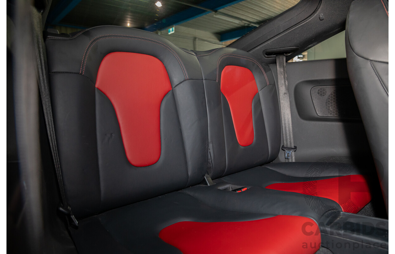 8/2009 Audi TT S 2.0 TFSI Quattro (AWD) 8J 2d Coupe Dolphin Grey Turbo 2.0L