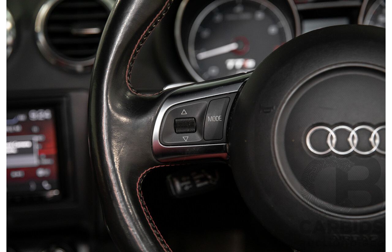 8/2009 Audi TT S 2.0 TFSI Quattro (AWD) 8J 2d Coupe Dolphin Grey Turbo 2.0L