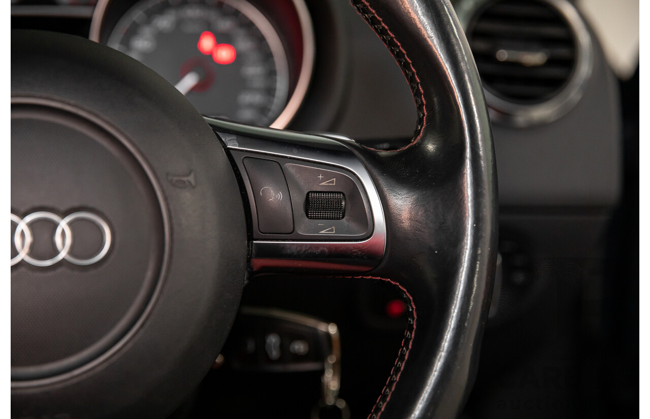 8/2009 Audi TT S 2.0 TFSI Quattro (AWD) 8J 2d Coupe Dolphin Grey Turbo 2.0L