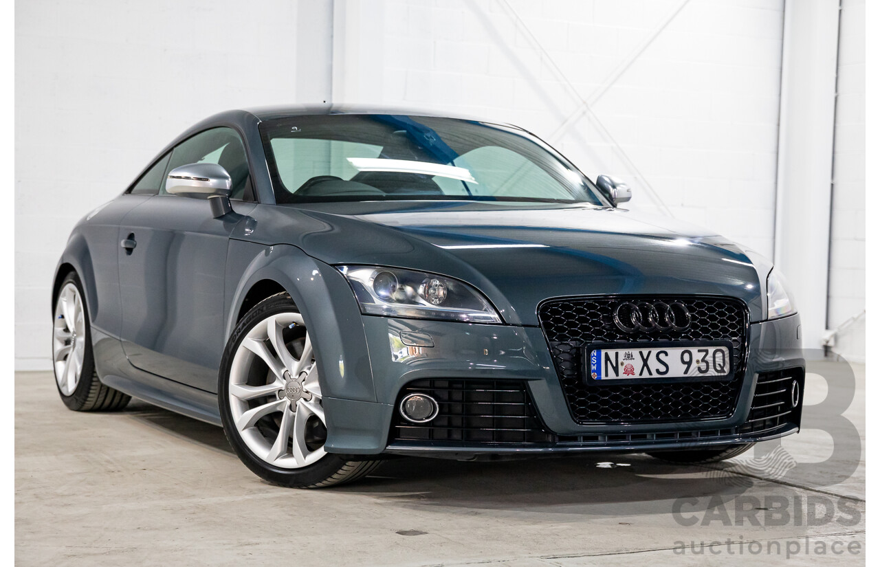 8/2009 Audi TT S 2.0 TFSI Quattro (AWD) 8J 2d Coupe Dolphin Grey Turbo 2.0L