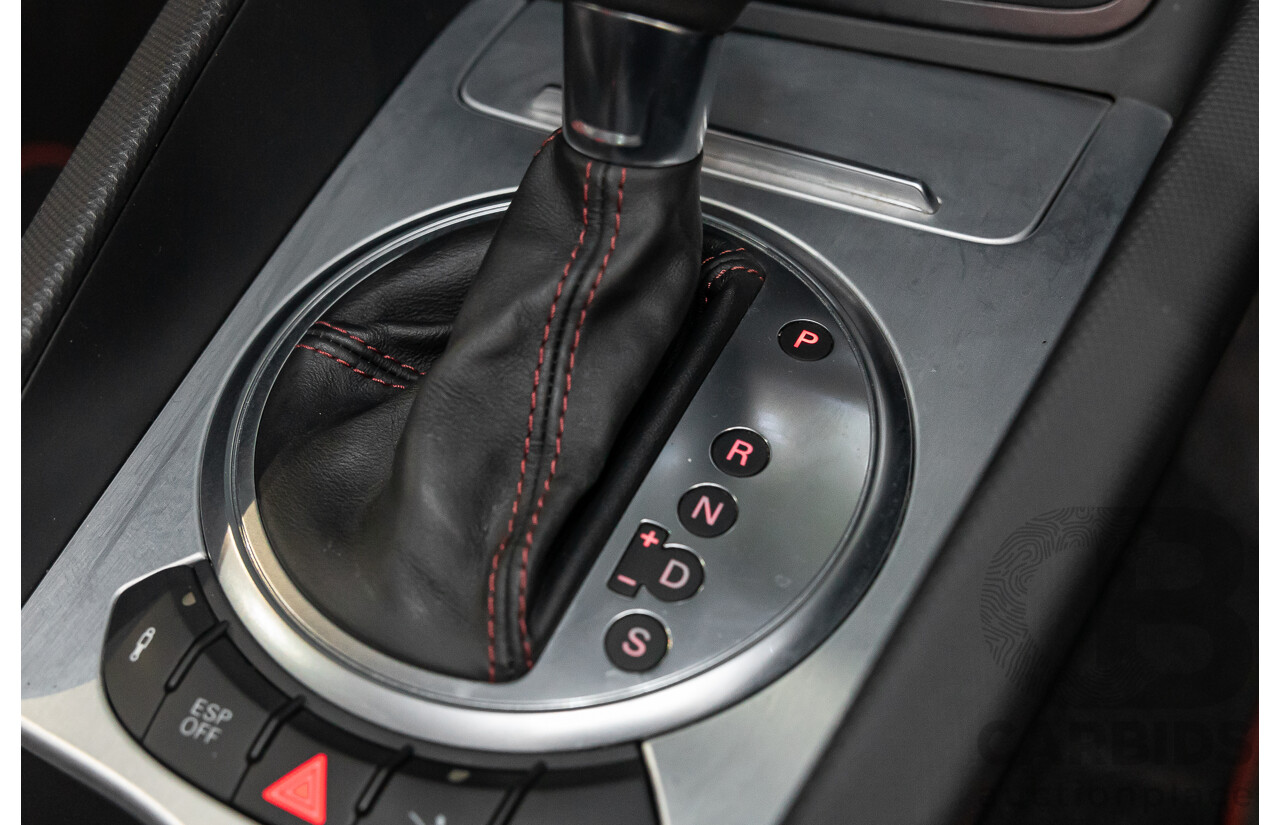 8/2009 Audi TT S 2.0 TFSI Quattro (AWD) 8J 2d Coupe Dolphin Grey Turbo 2.0L