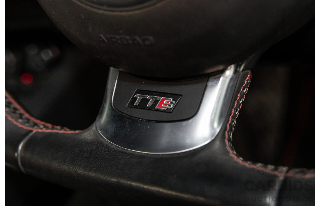 8/2009 Audi TT S 2.0 TFSI Quattro (AWD) 8J 2d Coupe Dolphin Grey Turbo 2.0L