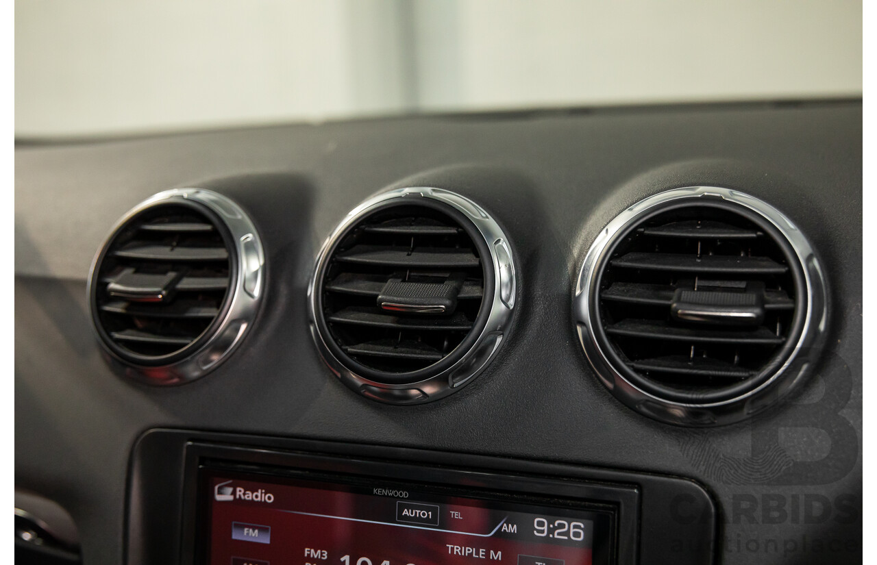 8/2009 Audi TT S 2.0 TFSI Quattro (AWD) 8J 2d Coupe Dolphin Grey Turbo 2.0L