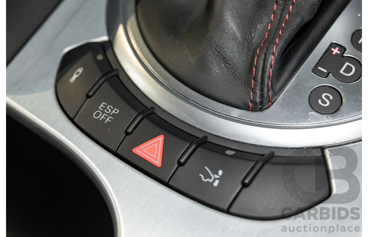 8/2009 Audi TT S 2.0 TFSI Quattro (AWD) 8J 2d Coupe Dolphin Grey Turbo 2.0L