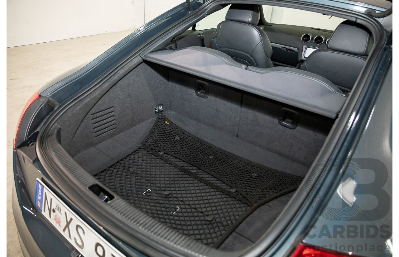 8/2009 Audi TT S 2.0 TFSI Quattro (AWD) 8J 2d Coupe Dolphin Grey Turbo 2.0L