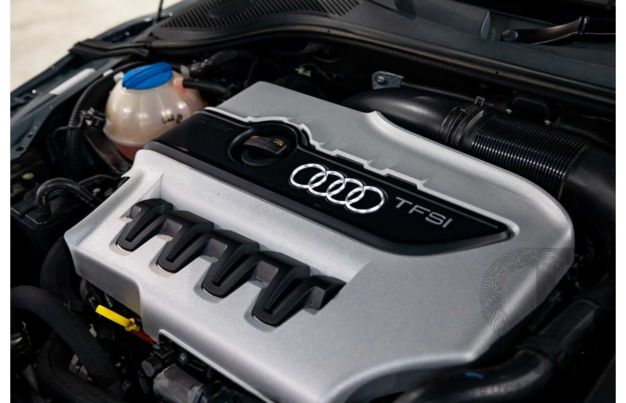 8/2009 Audi TT S 2.0 TFSI Quattro (AWD) 8J 2d Coupe Dolphin Grey Turbo 2.0L