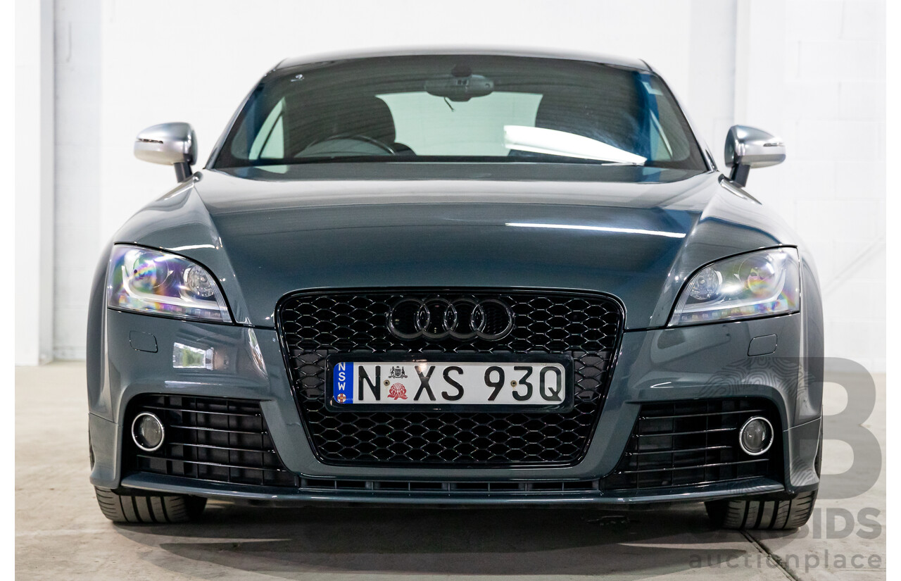 8/2009 Audi TT S 2.0 TFSI Quattro (AWD) 8J 2d Coupe Dolphin Grey Turbo 2.0L
