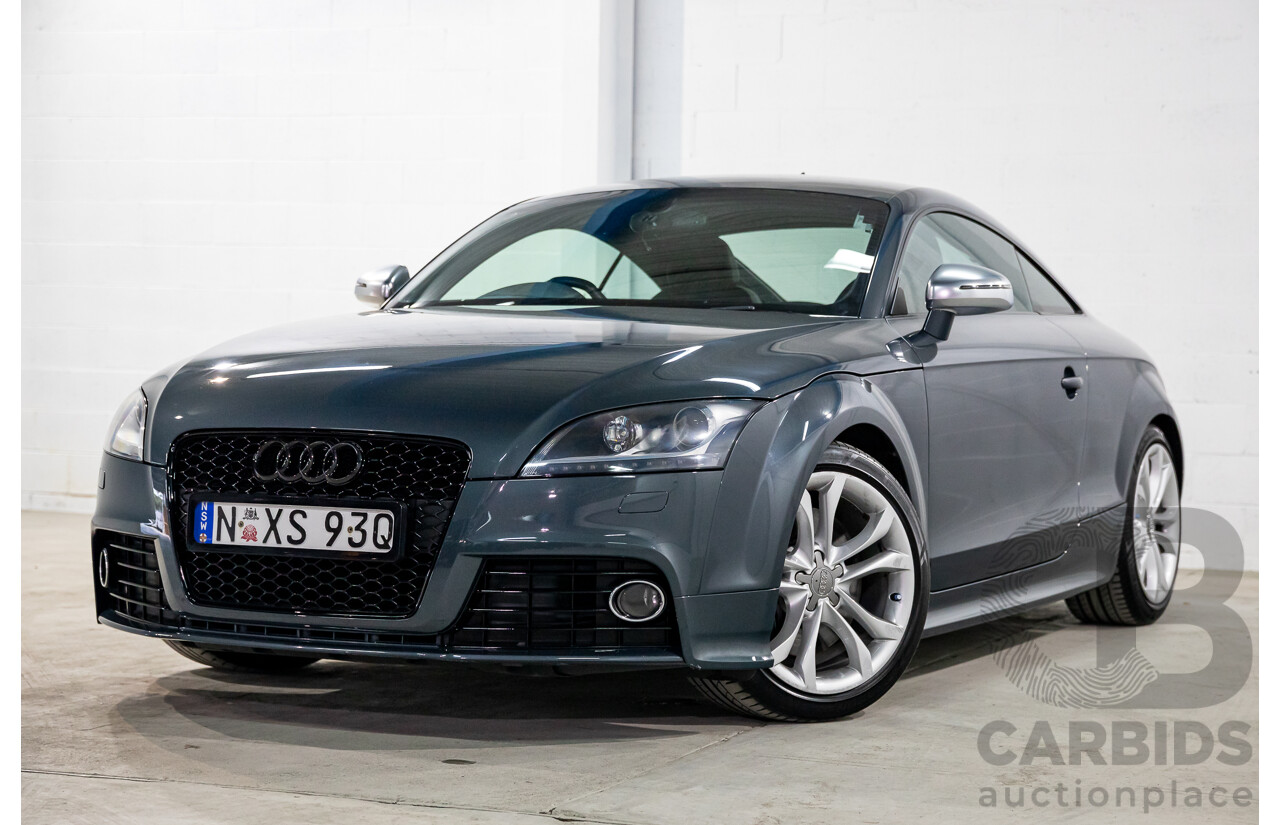 8/2009 Audi TT S 2.0 TFSI Quattro (AWD) 8J 2d Coupe Dolphin Grey Turbo 2.0L
