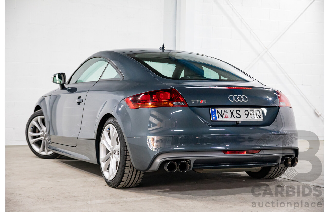 8/2009 Audi TT S 2.0 TFSI Quattro (AWD) 8J 2d Coupe Dolphin Grey Turbo 2.0L